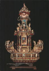 Triumphal Car of Saint Rosalia, Palermo Folk Art Museum Postcard
