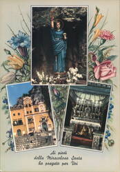 Miracolosa Santa Rosalia, Montepellegrino Sanctuary Postcard