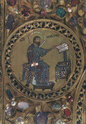 St. Mark, Pala d'Oro, Basilica di S. Marco, Venezia Postcard