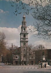 St. Clement Danes Church, Strand, London - Oranges & Lemons Postcard