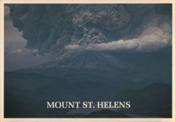 Mount St. Helens Eruption, May 18, 1980 Postcard