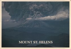 Mount St. Helens Eruption May 18, 1980 Postcard