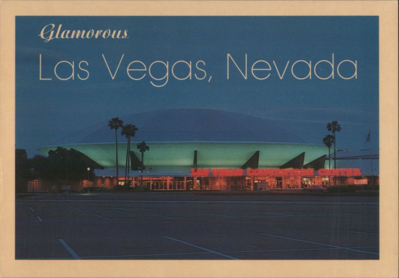 Glamorous Las Vegas Convention Center Night View Nevada