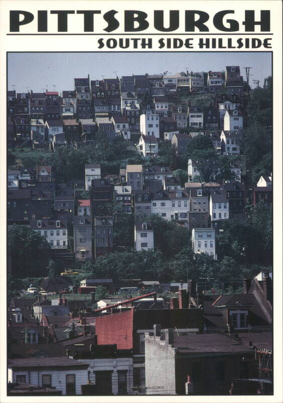 Pittsburgh South Side Hillside near 18th Street, Flats Pennsylvania