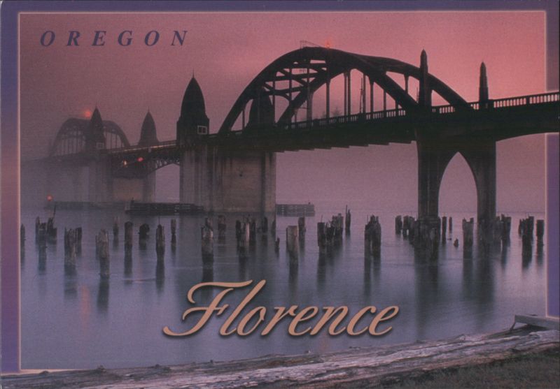 Siuslaw Bridge, Florence, Oregon Coast Claudette Schroeder