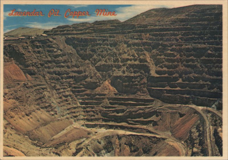 Lavendar Pit Copper Mine, Bisbee, AZ Arizona Mac Miller