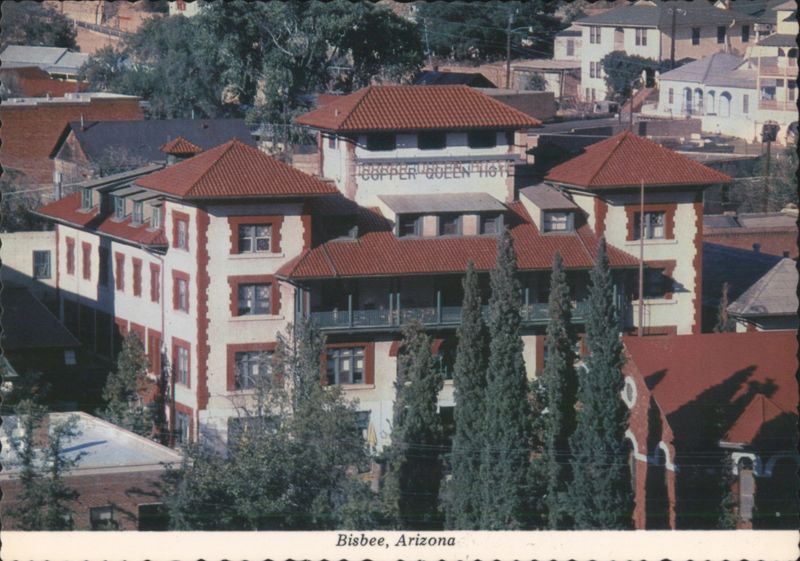 Copper Queen Hotel, Historic Old Bisbee, Arizona Art Small