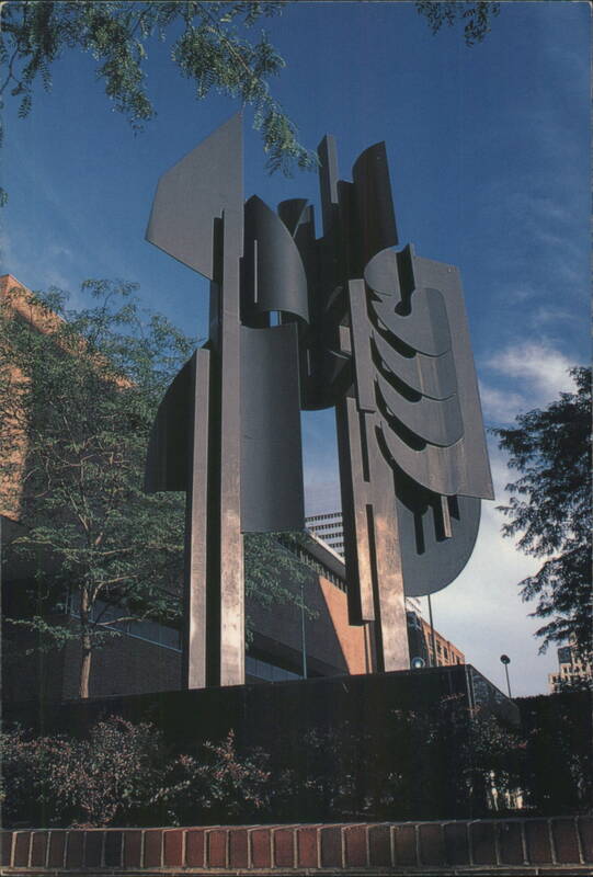 Sky Landscape II by Louise Nevelson, Steel Sculpture Cincinnati Ohio