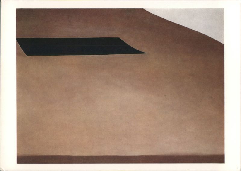 BLACK PATIO DOOR by Georgia O'Keeffe, Amon Carter Museum