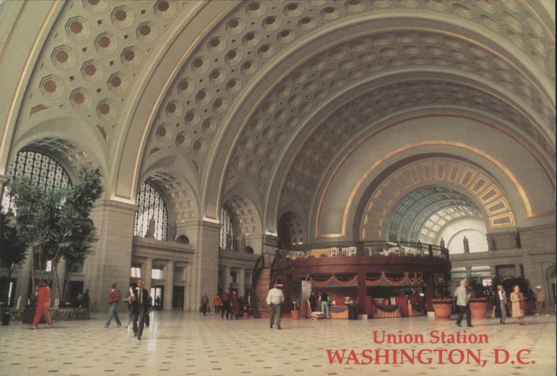 Main Hall, Union Station, Washington, D.C. District of Columbia