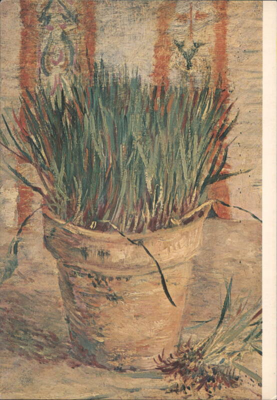 Vincent van Gogh: Pot with Chives Painting Still Life