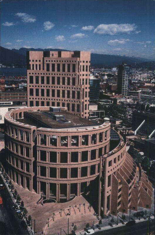 Vancouver Public Library Central Branch, Library Square BC Canada