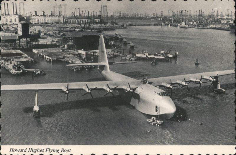 Howard Hughes Flying Boat Spruce Goose Long Beach CA California