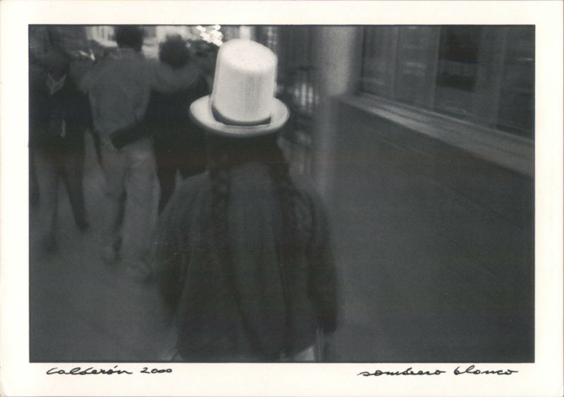 Eduardo Calderón: Sombrero Blanco, Small World Photographic Art