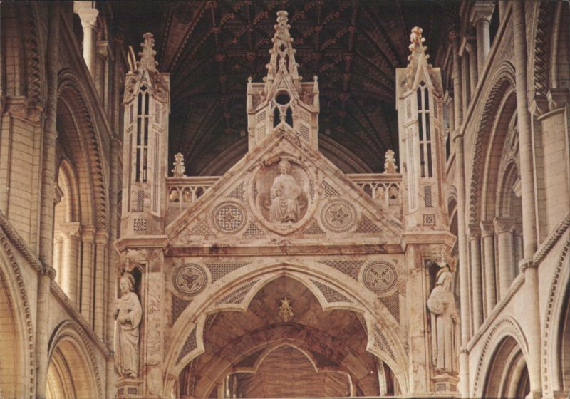 Peterborough Cathedral Ciborium, Derbyshire Alabaster England
