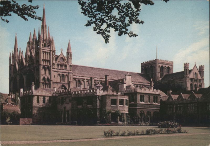 Peterborough Cathedral and The Bishop's Palace United Kingdom