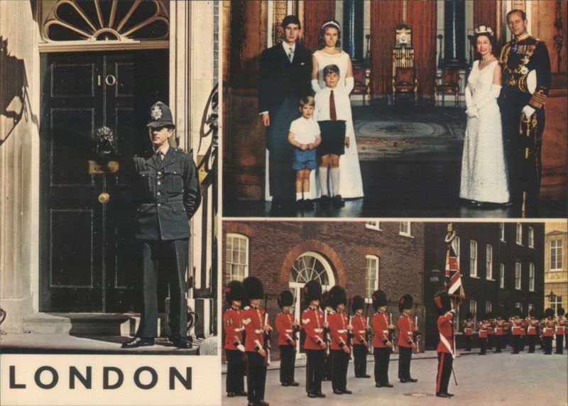 London: Royal Family, No. 10 Downing Street, Queen's Guard United Kingdom