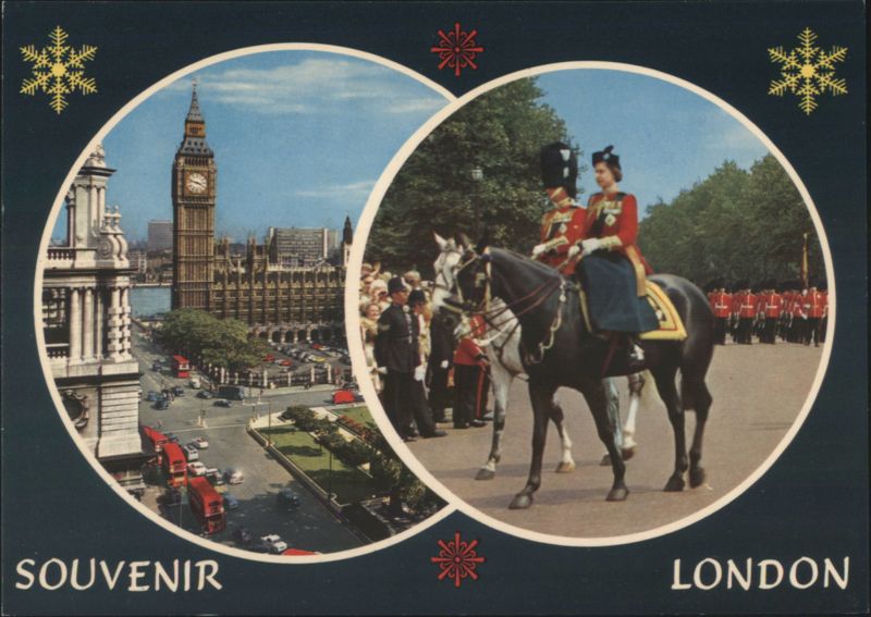 Big Ben, Queen Elizabeth II Royal Procession, London United Kingdom