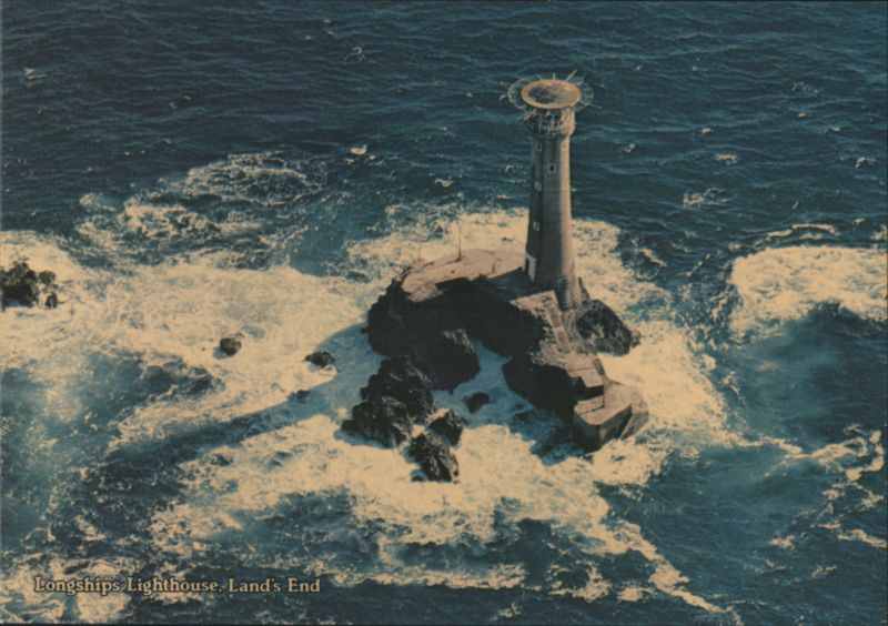 Longships Lighthouse, Land's End, Cornwall United Kingdom