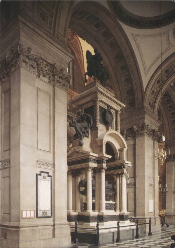 Wellington Monument, St. Paul's Cathedral, London England