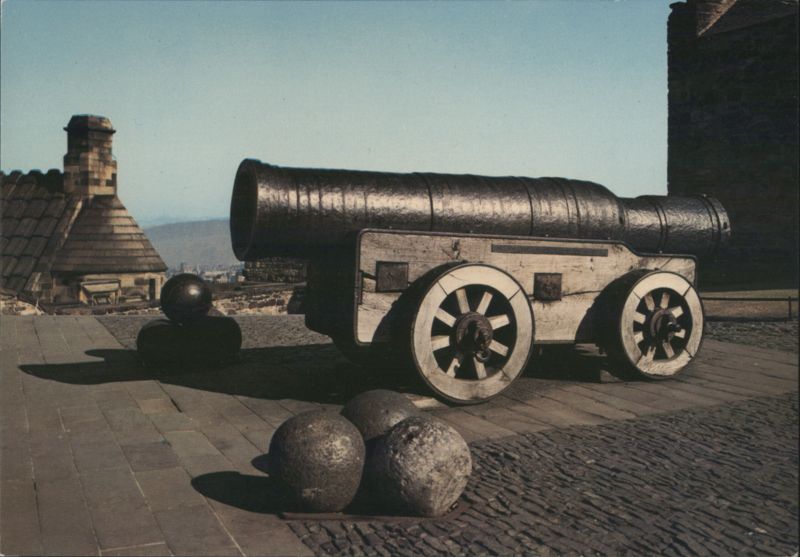Edinburgh Castle, Mons Meg Bombard, 1457 United Kingdom