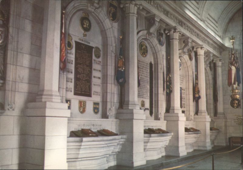 Scottish National War Memorial, Hall of Honour Edinburgh Scotland