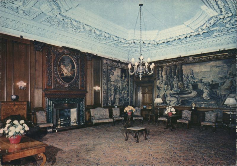 Palace of Holyroodhouse Morning Drawing Room Edinburgh Scotland