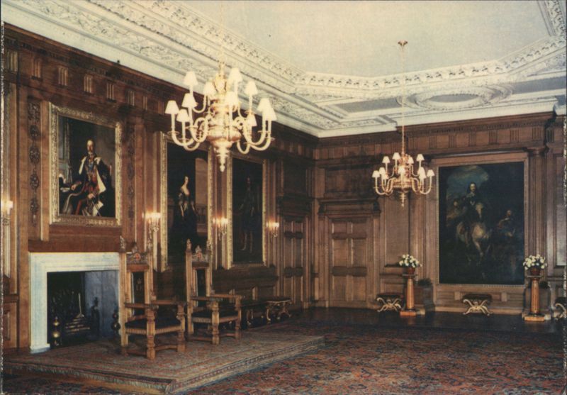 Palace of Holyroodhouse Throne Room United Kingdom