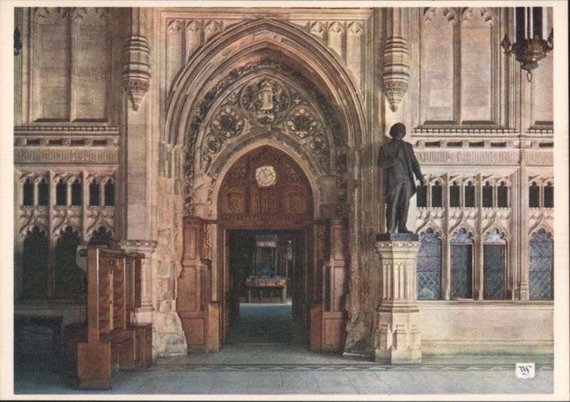 Palace of Westminster: Churchill Arch, Commons Lobby London United Kingdom