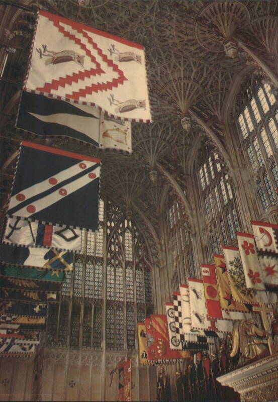 Westminster Abbey King Henry VII Chapel Banners Great Britain