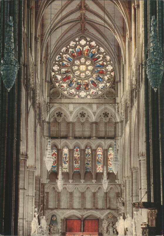 Westminster Abbey North Rose Window, London United Kingdom