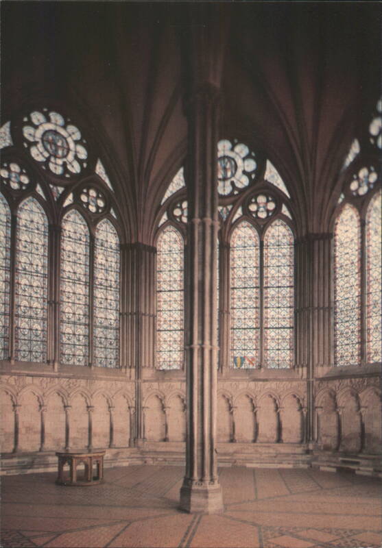 Salisbury Cathedral Chapter House Interior United Kingdom