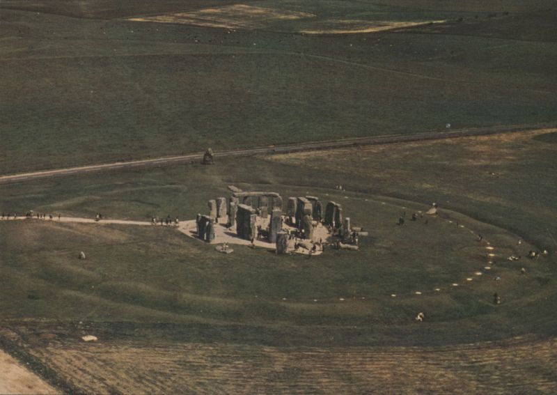 Stonehenge, Air View from West United Kingdom