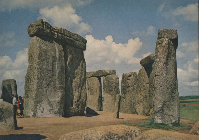 Stonehenge, Interior of Circle, looking north Wiltshire United Kingdom
