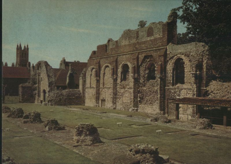St. Augustine's Abbey, Canterbury, Kent, Nave North-West United Kingdom
