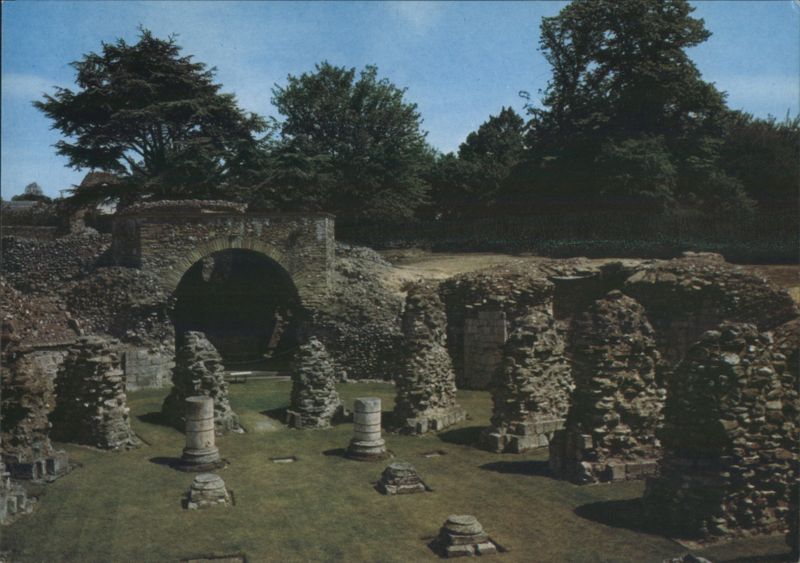 St. Augustine's Abbey Crypt Canterbury England Kent