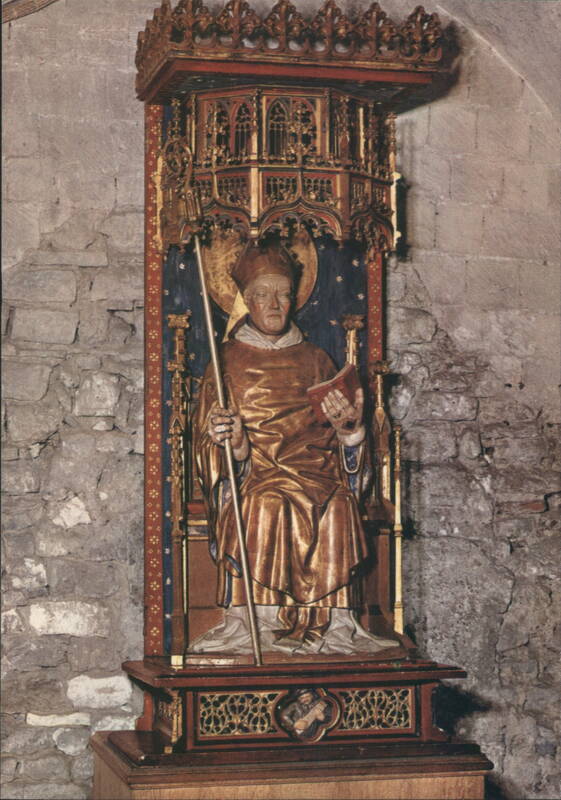 Canterbury Cathedral St. Thomas Becket Statue in Crypt England