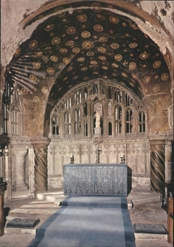 Canterbury Cathedral, Chapel of Our Lady in the Undercroft England