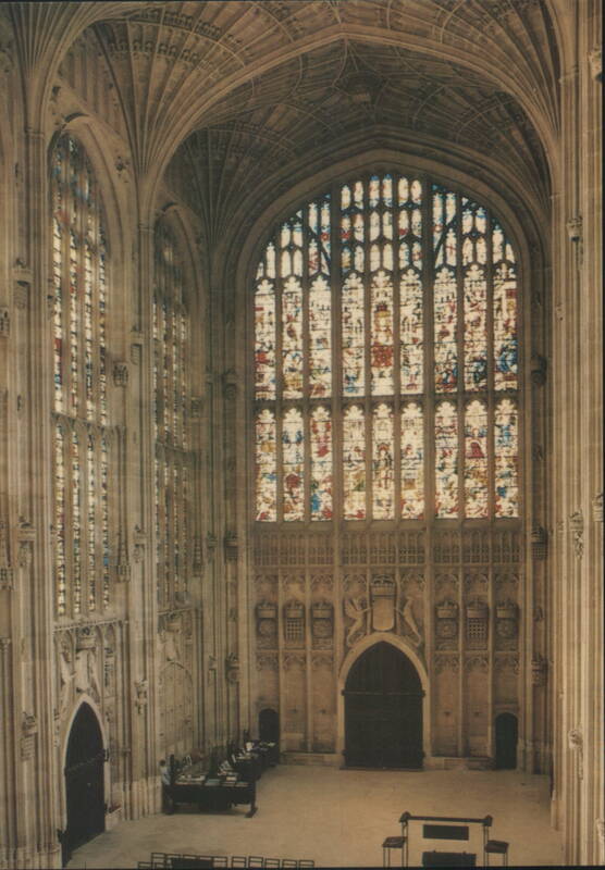 King's College Chapel, Cambridge, West End United Kingdom