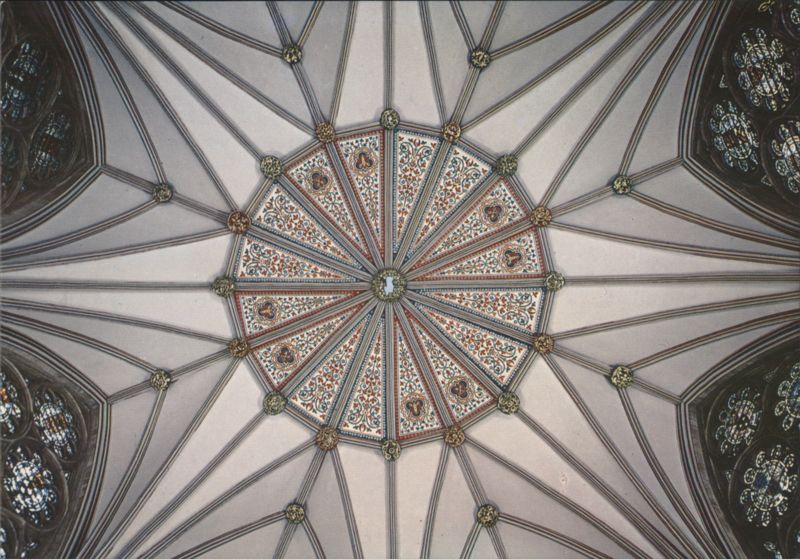 York Minster Chapter House Roof UK