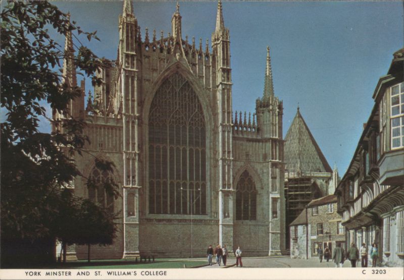 YORK MINSTER AND ST. WILLIAM'S COLLEGE UK