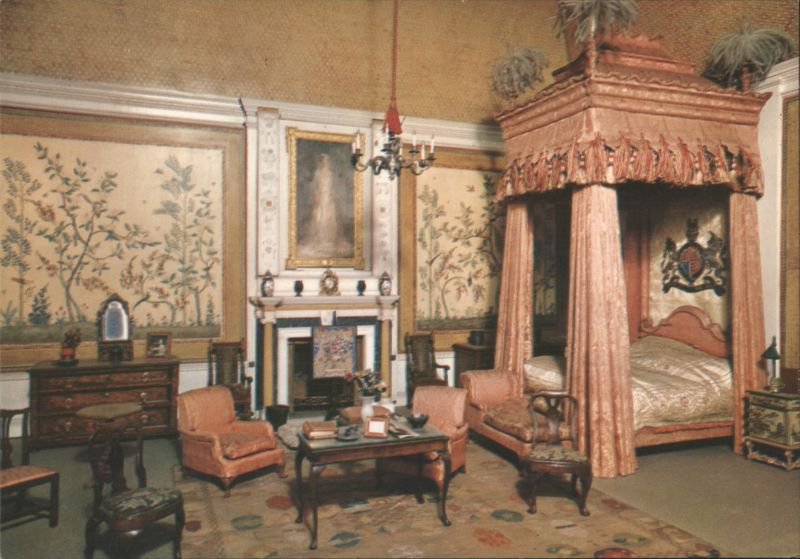 Queen Mary's Dolls' House, King's Bedroom, Windsor Castle United Kingdom