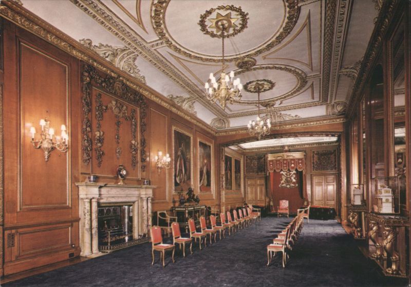 Windsor Castle: The Garter Throne Room United Kingdom