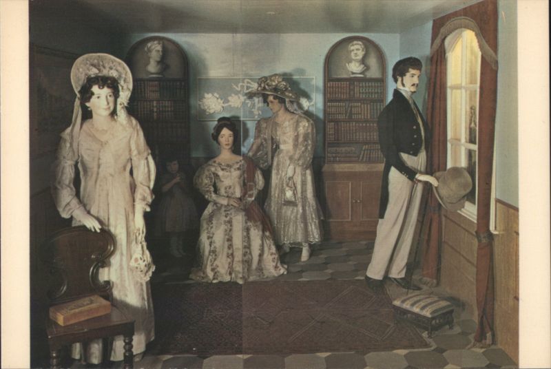 Museum of Costume, Bath - 1825-1830 Library Fashion United Kingdom