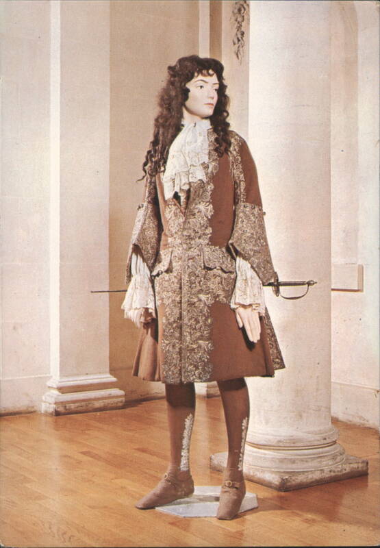 Wool Coat Embroidered with Silver, 1720, Sir Thomas Kirkpatrick Bath England