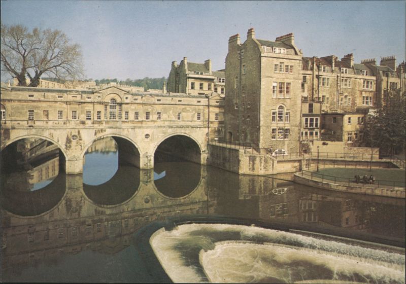 Pulteney Bridge and Weir, Bath United Kingdom