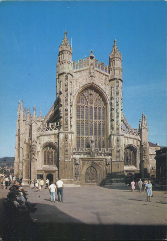 West Front, Bath Abbey England