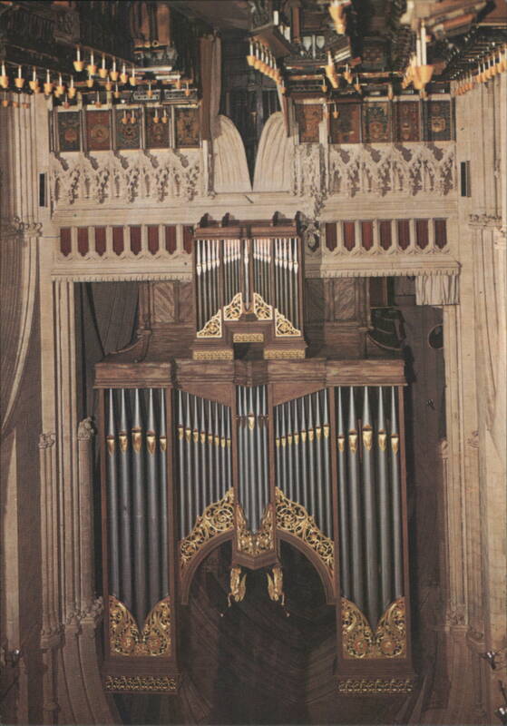 Wells Cathedral Quire, New Organ Case United Kingdom
