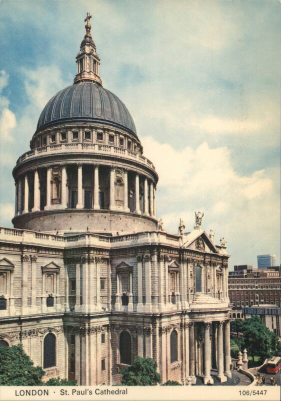 St. Paul's Cathedral Dome, London United Kingdom