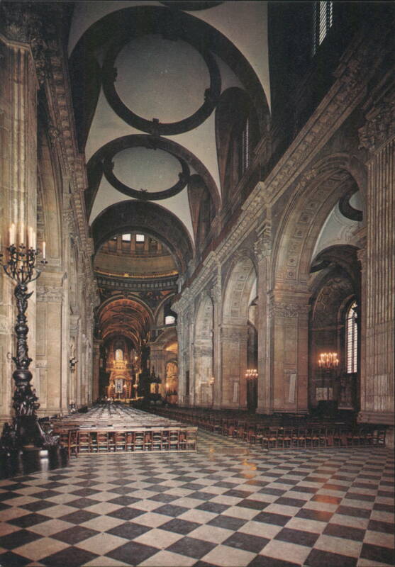 St. Paul's Cathedral, London – The Nave United Kingdom
